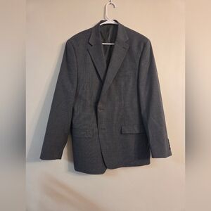 Men's Classic Gray Blazer Michael Strahan 44R
